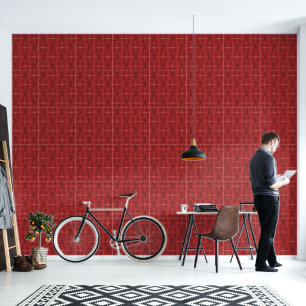 Papel Pintado Estampado de Cuadros Escoceses de GRYFFINDOR™