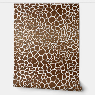 Papel Pintado Estampado de jirafa
