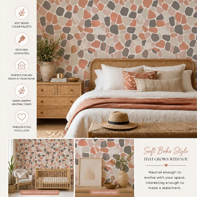 Papel Pintado Estampado de Jirafa Boho (Subido por el creador)