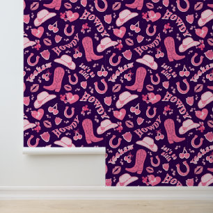 Papel Pintado Estética de Nova Púrpura Cruda
