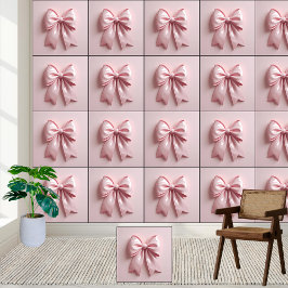 Papel Pintado Estética de paro de cinta brillante rosa - Pez y p