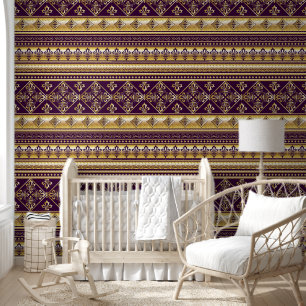 Papel Pintado Estilo antiguo vintage - patrón continuo 2
