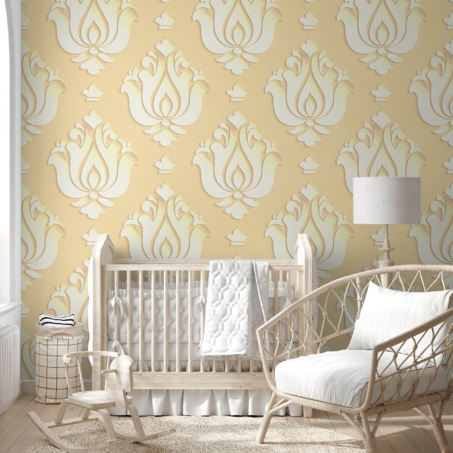 Papel Pintado Estilo antiguo vintage - patrón continuo 5a (Niños)