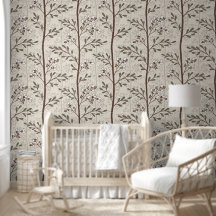 Estilo Japandi de raya floral terroso