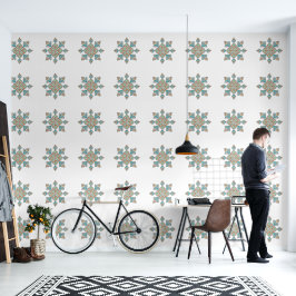 Papel Pintado Estrella de Bordado Marroquí