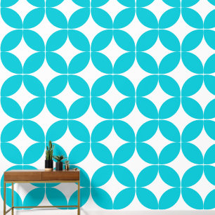 Papel Pintado Estrella del diamante de Mid Century