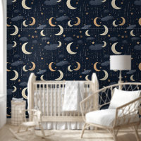 Estrellas celestes de luna de lujo