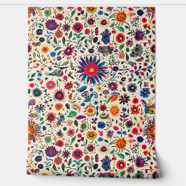 Papel Pintado Estrellas folclóricas y azules