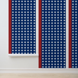 Papel Pintado Estrellas patrióticas y rayas
