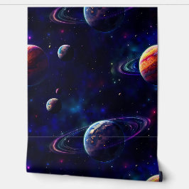 Papel Pintado Estrellas, planetas, galaxia, tema del espacio ext