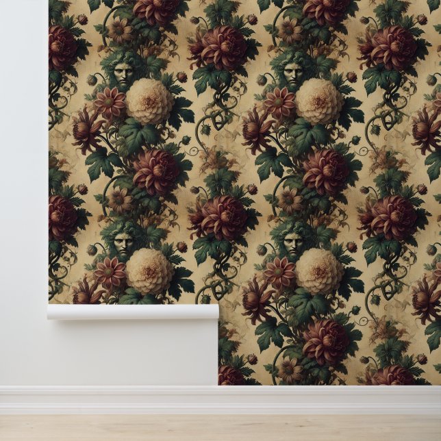 Papel Pintado Ethereal Menace - Diseño botánico gótico (Solicitud)