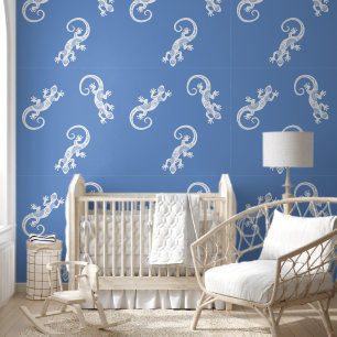 Papel Pintado Etnogeco Con Espirales Y Puntos 6