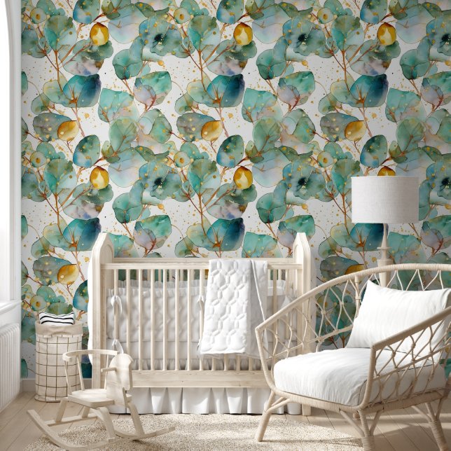 Papel Pintado Eucalipto suave 5 (Niños)