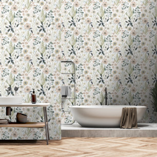 Papel Pintado Eucalyptus y Wallflowers