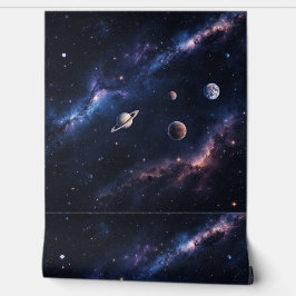 Papel Pintado Expedición espacial y galáctica: cósmico 3D inmers