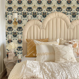 Papel Pintado Fairycore Whimsical Flower Bugs