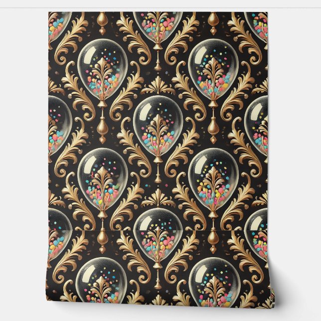 Papel Pintado Fancy Balloons (Desenrollar)