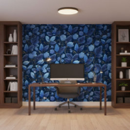 Papel Pintado Fantasía Azul Caprichosa 