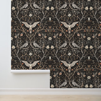 Papel Pintado Fantasía Gótica del Pueblo Forestal