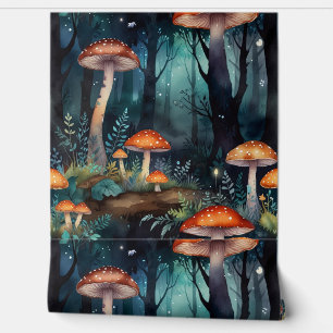 Papel Pintado Fantasía mágica y brillante de los bosques