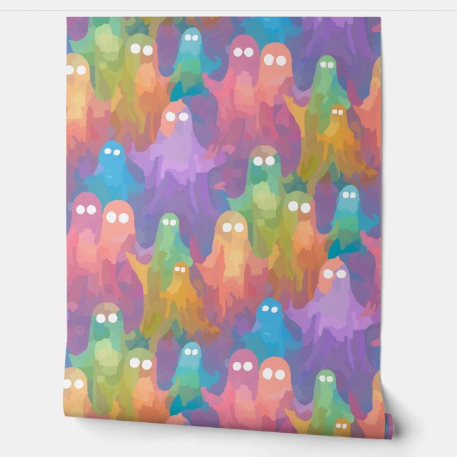 Papel Pintado Fantasmas que se atreven (Desenrollar)