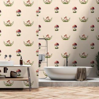 Papel Pintado Fantasy Mushrooms
