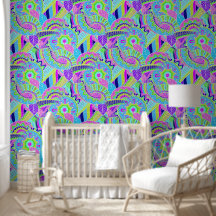 Fantasy Paisley Ornamentos Seamless Pattern 1