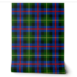 Papel Pintado Farquharson Tartan Plaid Scottish Clan