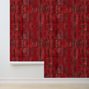 Papel Pintado Faux Country patrón de madera de baldosas