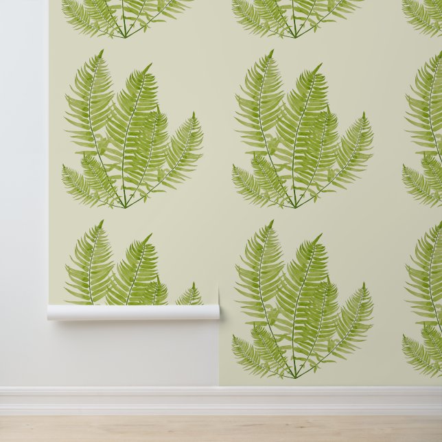 Papel Pintado Feathery Fern en un (Solicitud)