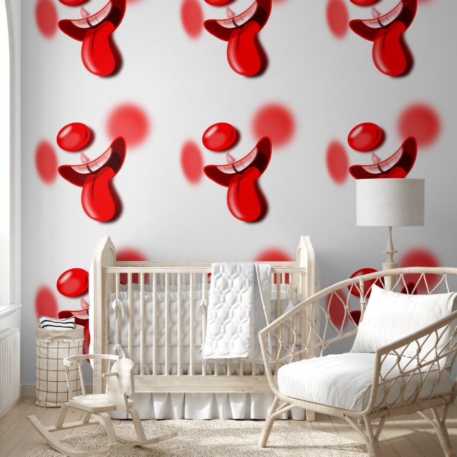 Papel Pintado Feliz payaso divertido (Niños)