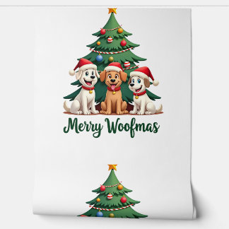 Papel Pintado Feliz Woofmas (2)