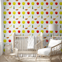 Papel Pintado Fiebre Apple limón sandía piña Banana
