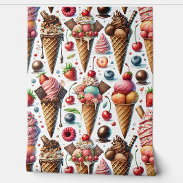 Papel Pintado Fiesta de Ice-Cream
