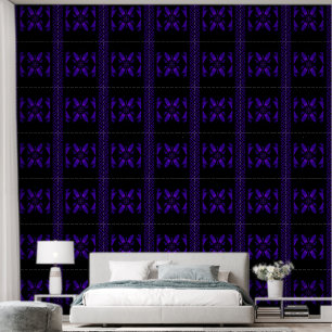Papel Pintado Fire Lotus Deep Purple 2