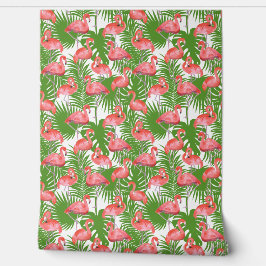 Papel Pintado Flamingo