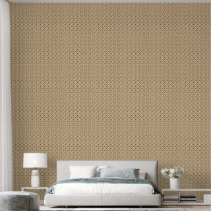 Papel Pintado flor beige
