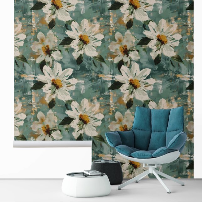 Papel Pintado Flor blanca de margarita grande (Subido por el creador)
