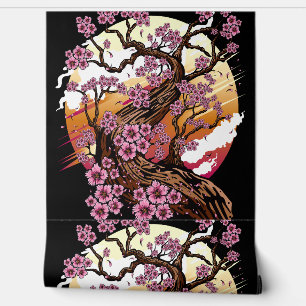 Papel Pintado Flor de cerezo salvaje