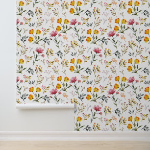 Papel Pintado Flor de flores silvestres