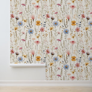 Papel Pintado Flor de flores silvestres