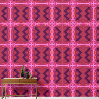 Papel Pintado Flor de fondo en cascada 1