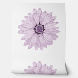 Papel Pintado Flor de Lila