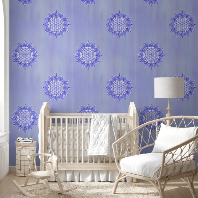 Papel Pintado Flor de vida - India Mandala 5 (Niños)