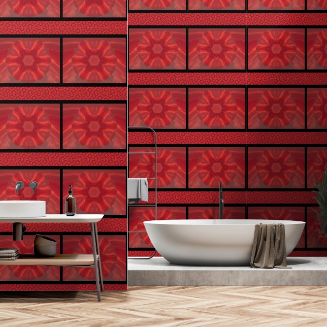 Papel Pintado Flor Phoenix 2 (Baño)