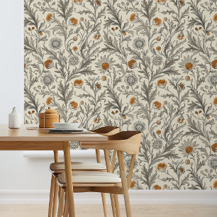 Papel Pintado Flor silvestre silvestre silvestre