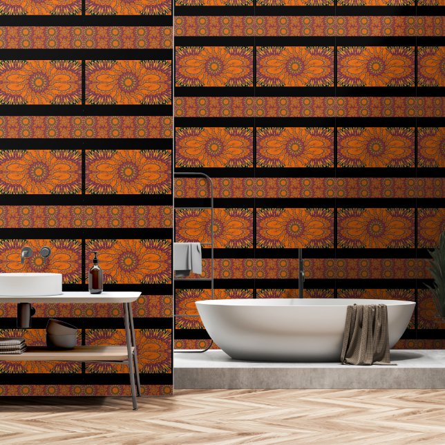 Papel Pintado Flor Sunshine (Baño)