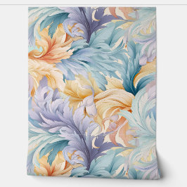 Papel Pintado Flora glacial Sinfonía Invierno Botánico