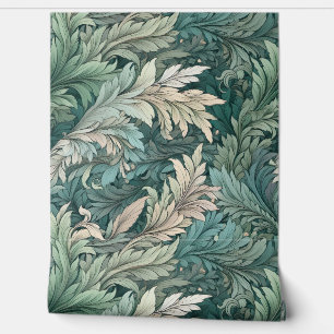 Papel Pintado Flora glacial Sinfonía Invierno Botánico
