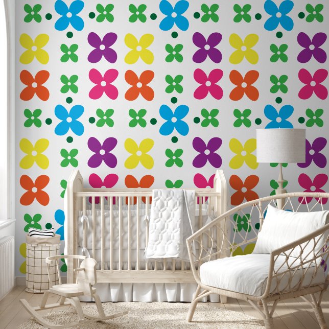 Papel Pintado Floral (Niños)